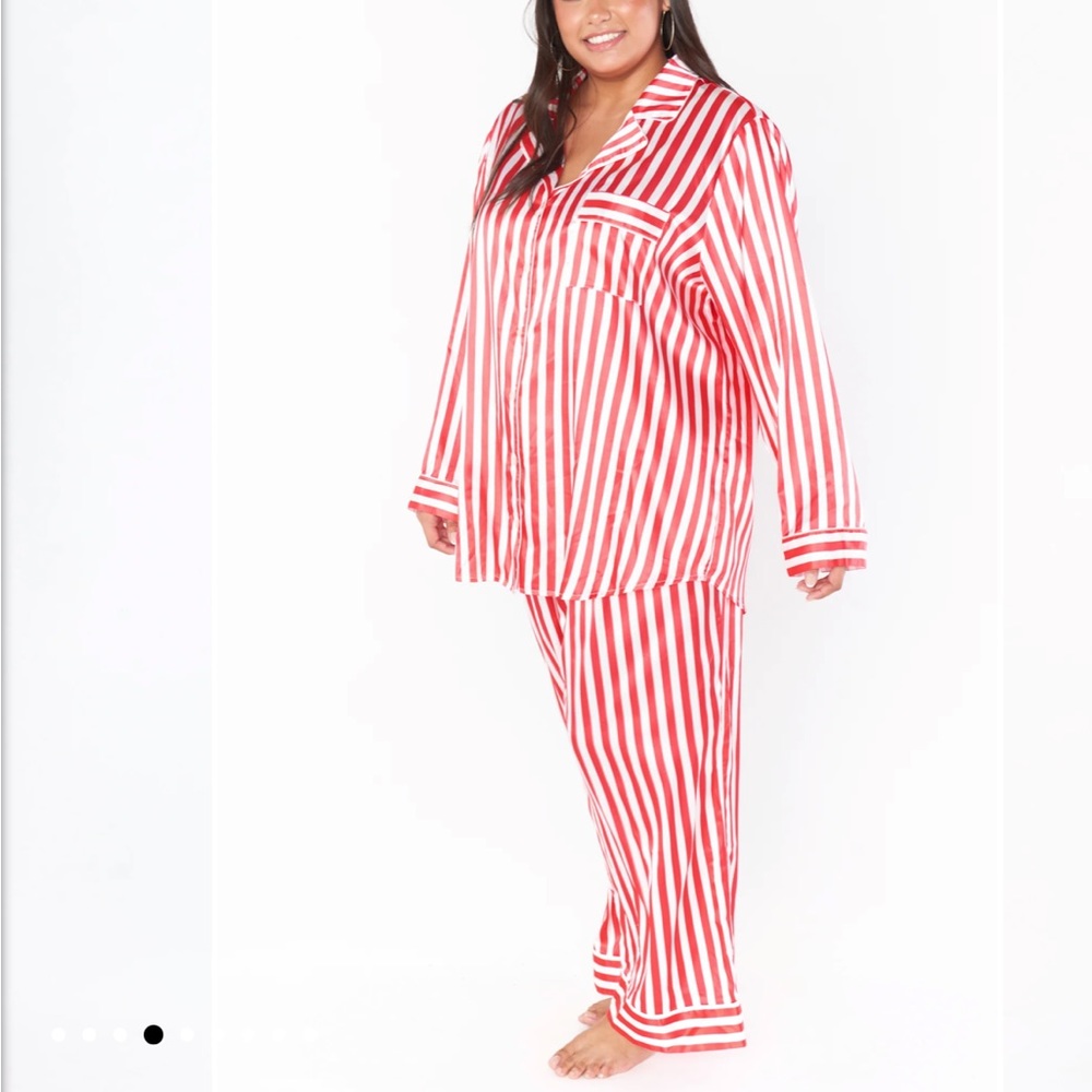 Show me your mumu silky stripe pjs XL